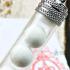 White Leklai Pearl Arahan Buddha Relic Guanyin Reiki Stone Thai Amulet #17675