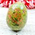 Leklai Naga Egg Csino Win Lotto Money River Rock Lucky Stone Thai Amulet #17694