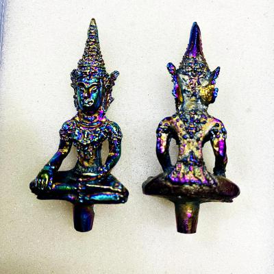 Leklai Rainbow Emperor Armor Buddha Magic Protect Shield Guard Thai Amulet 17705