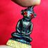 Ngan Ngung Gambling Fulfill Wishes Lucky Windfall Somdeh Black Thai Amulet 17711