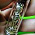 Lucky Wealth Money Rich Magic Cat Kitty White Blue Eye Pendant Thai Amulet 17718