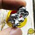 Leklai White Silver Bunch Lucky Magic Invincible Charm Somporn Thai Amulet 17728