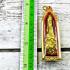 Leklai Suwanracha Cave Drop Yellow Gold Millionair Money Lucky Thai Amulet 17743