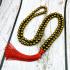 Necklace 10mm Leklai Mala 108 Gold Magnetic Protection Somporn Thai Amulet 17786