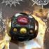 Takrut Leklai Ball Harmless Immortal Protection Somporn Black Thai Amulet #17789
