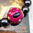 Bracelet Healing Stone Leklai Pink Magnetic Love Lucky Somporn Thai Amulet 17797