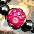 Bracelet Healing Stone Leklai Pink Magnetic Love Lucky Somporn Thai Amulet 17797