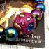 Bracelet Pink Leklai Stone Rainbow Metal Magnetic Love Somporn Thai Amulet 17798