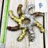 Leklai Rowel Wheel Chakra 3in1 Magic Immortal Protection Safe Thai Amulet #17803