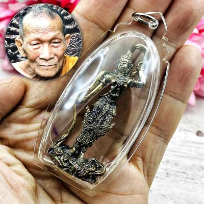 Miniature Maethorani Queen Of Earth Victory Win Kalong Be2552 Thai Amulet #17804