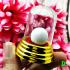 White Leklai Pearl Guanyin Relic Lucky Healing Stone Somporn Thai Amulet #17811