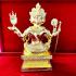 Phaphom 4Face Deity Bronze Statue 24cm Golden 24k WatPikuntong Thai Amulet 17812