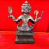 Phaphom 24cm 4Face God Bronze Statue Rich Fortune WatPikuntong Thai Amulet 17814