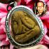 Close Eye Pidta Plodni No Debt 2 Takrut Hair Toh Be2522 Yellow Thai Amulet 17816