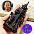 Wessuwan Statue Leklai Magic Purple Glitter Protection Somporn Thai Amulet 17818