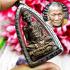 Miniature Kalong Lersri Hermit Head Tewaroob Lucky Rich Be2551 Thai Amulet 17820