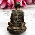 Miniature Kalong Lersri Hermit Head Tewaroob Lucky Rich Be2551 Thai Amulet 17820