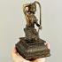 Bronze Statue Maethorani Mother Earth Queen Lady Wealth Lp Key Thai Amulet 17821
