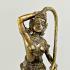 Bronze Statue Maethorani Mother Earth Queen Lady Wealth Lp Key Thai Amulet 17821