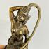 Bronze Statue Maethorani Mother Earth Queen Lady Wealth Lp Key Thai Amulet 17821