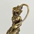 Bronze Statue Maethorani Mother Earth Queen Lady Wealth Lp Key Thai Amulet 17821