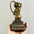 Bronze Statue Maethorani Mother Earth Queen Lady Wealth Lp Key Thai Amulet 17821