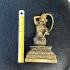 Bronze Statue Maethorani Mother Earth Queen Lady Wealth Lp Key Thai Amulet 17821