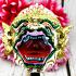 Khon Mask Hanuman Monkey King Head Protect Immortal Watbangpha Thai Amulet 17822
