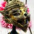 Puseir Lersri Tiger Head Khon Mask Command Control Watbangpha Thai Amulet #17823