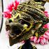 Puseir Lersri Tiger Head Khon Mask Command Control Watbangpha Thai Amulet #17823