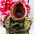 Puseir Lersri Tiger Head Khon Mask Command Control Watbangpha Thai Amulet #17823