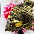 Lersri Head Khon Mask Old Gold Hermit Fortune Lucky Watbangpha Thai Amulet 17824