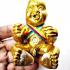 Guman LukThep Golden Boy Statue Gambling Casino Win Kom Be2553 Thai Amulet 17825