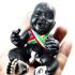 Guman LukThep Black Boy Statue Wealth Protection Kom Be2553 Thai Amulet #17826