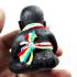 Guman LukThep Black Boy Statue Wealth Protection Kom Be2553 Thai Amulet #17826