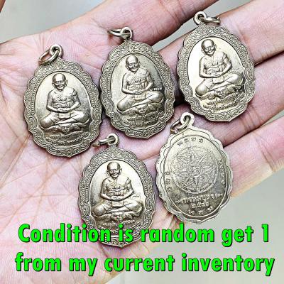 Lucky Pendant Millionaire Rich Wealth Magic Hong Tiger Be2546 Thai Amulet #17829