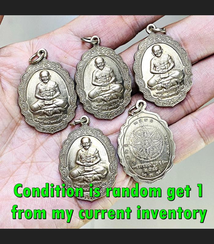 Lucky Pendant Millionaire Rich Wealth Magic Hong Tiger Be2546 Thai Amulet #17829