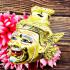 Khon Mask Porkae Lersri Gold Face Lucky Magic Pern Watbangpha Thai Amulet #17833