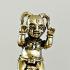 Guman Boy Beckon Rich Whisper Lucky Win Somchay Be2555 Alloy Thai Amulet #17834