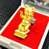 Guman Spirit Beckon Lucky Rich Casino Win Somchay Be2555 Gold Thai Amulet #17835