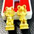 Guman Spirit Beckon Lucky Rich Casino Win Somchay Be2555 Gold Thai Amulet #17835