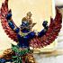 PayaKrut Garuda Half Man Bird Lucky Money Fortune Yod Be2565 Thai Amulet #17836