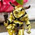 Woatanu Cow Minotaur Guardian Protection Wealth Ngern Be2565 Thai Amulet #17837