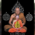Frame Photo Pern White Tiger Wealth Business WatBangPha Be2560 Thai Amulet 17838