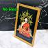 Photo Frame LP Pern Yantra Tiger Protection WatBangPha Be2560 Thai Amulet #17839