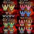PayaKrut Garuda Half Bird Lucky Control Mind Mass Chant Be2566 Thai Amulet 17842