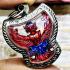 Powerful Krut Garuda Half Bird Boss Leader Mass Chant Be2566 Thai Amulet #17843