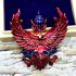 Powerful Krut Garuda Half Bird Boss Leader Mass Chant Be2566 Thai Amulet #17843