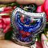 Powerful Krut Garuda Half Bird Shield Wealth Mass Chant Be2566 Thai Amulet 17844