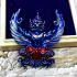 Powerful Krut Garuda Half Bird Shield Wealth Mass Chant Be2566 Thai Amulet 17844